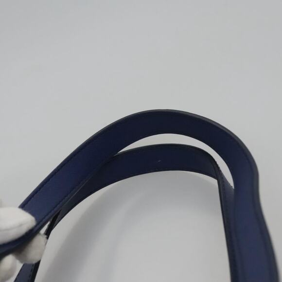 PRADA Flower Tote Bag Nylon Blue - Picture 8 of 16